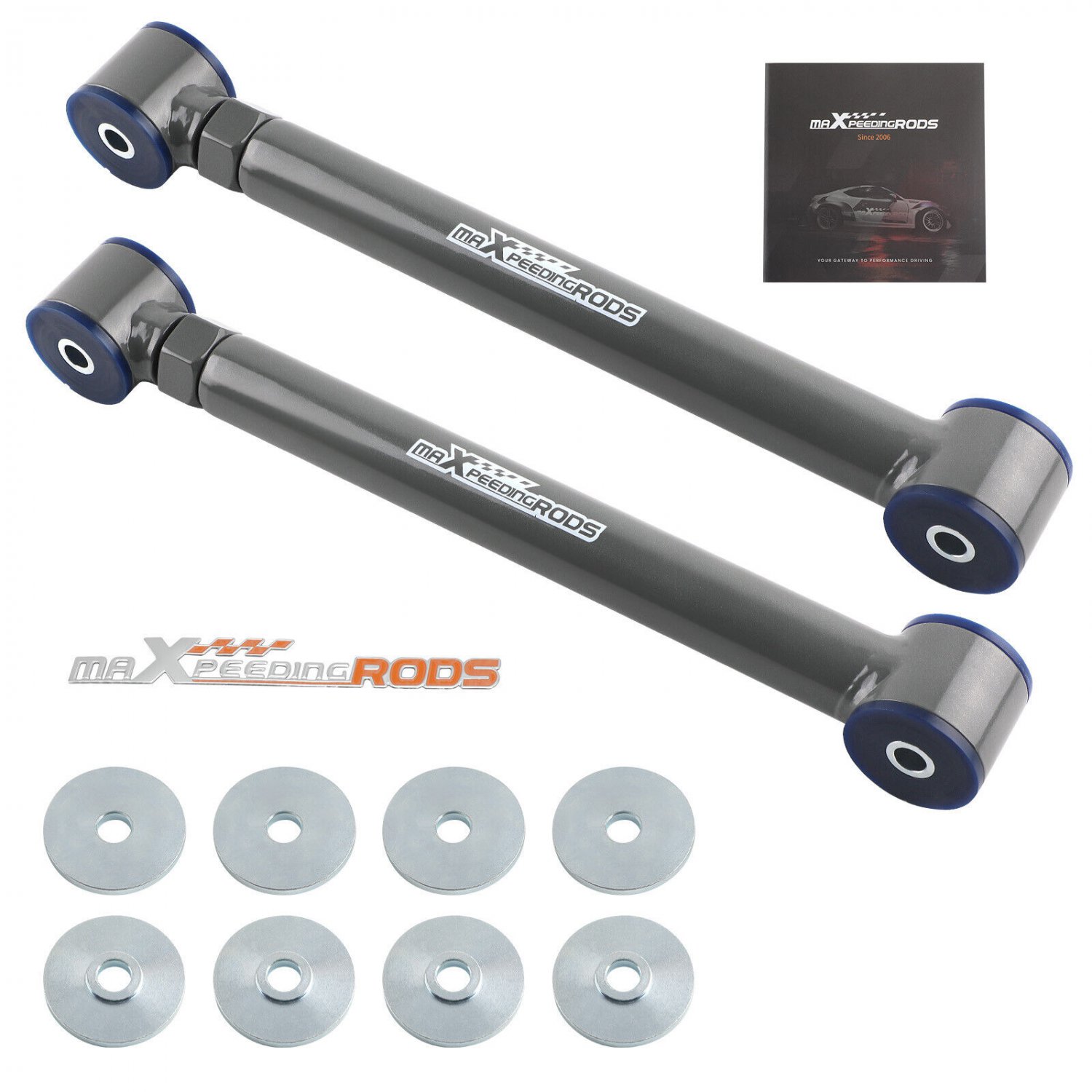 Set of 2 Rear Lower Adjustable Control Arm For Grand Cherokee WJ 1999-2004
