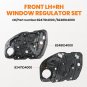 2P Set Window Regulator Front LH + RH For 2016-2020 Kia Optima 82471D4000