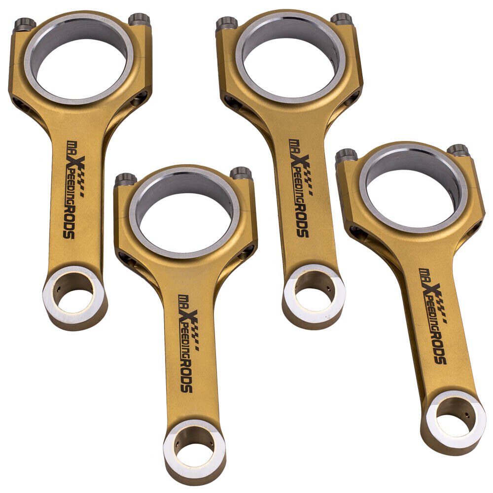 Titanizing Forged Connecting Rods for Ford EcoBoost Volvo Land Rover 2.0 156.5mm