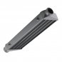 Universal Intercooler 27"x7"x2.5" 2.5"O.D. Inlet + Outlet Tube & Fin Gray