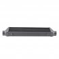 Universal Intercooler 27"x7"x2.5" 2.5"O.D. Inlet + Outlet Tube & Fin Gray