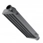Universal Intercooler 27"x7"x2.5" 2.5"O.D. Inlet + Outlet Tube & Fin Gray