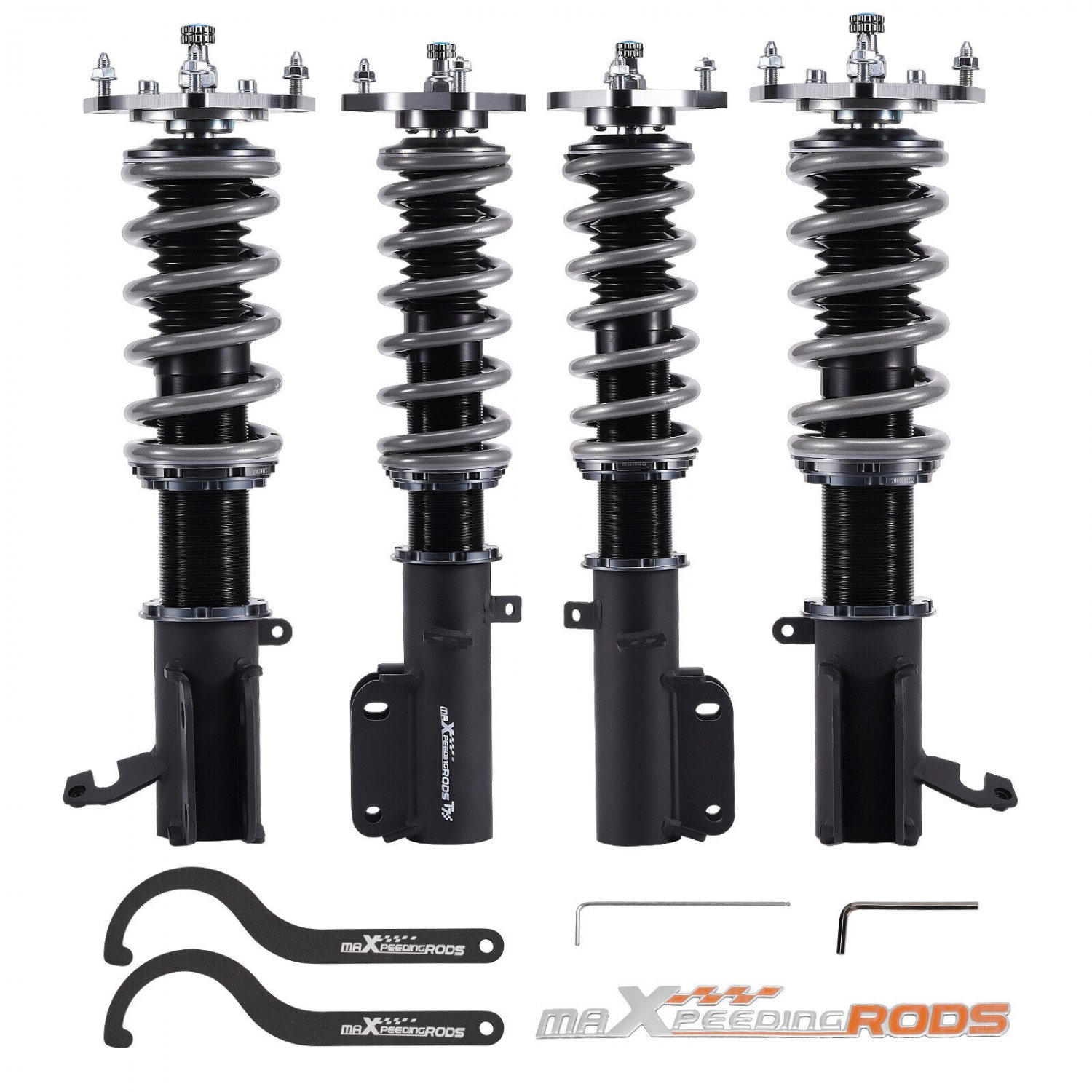 24 Level Damper Adjustable Coilovers Lowering Kit for Toyota Corolla 1988-2002
