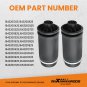 Pair Air Suspension Shock Spring Rear Left/Right for Mercedes GL450 X164 ML350