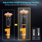 MaXpeedingrods 24 Step Damper Adjustable Coilovers For Honda Accord 2013-2017