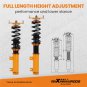 Maxpeedingrods Adjustable Coilover Shock Kit For Volvo S70 FWD 98-00