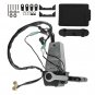 Dual mounted outboard remote control box For 704 TOP MOUNT DUAL 704-48207 Blk