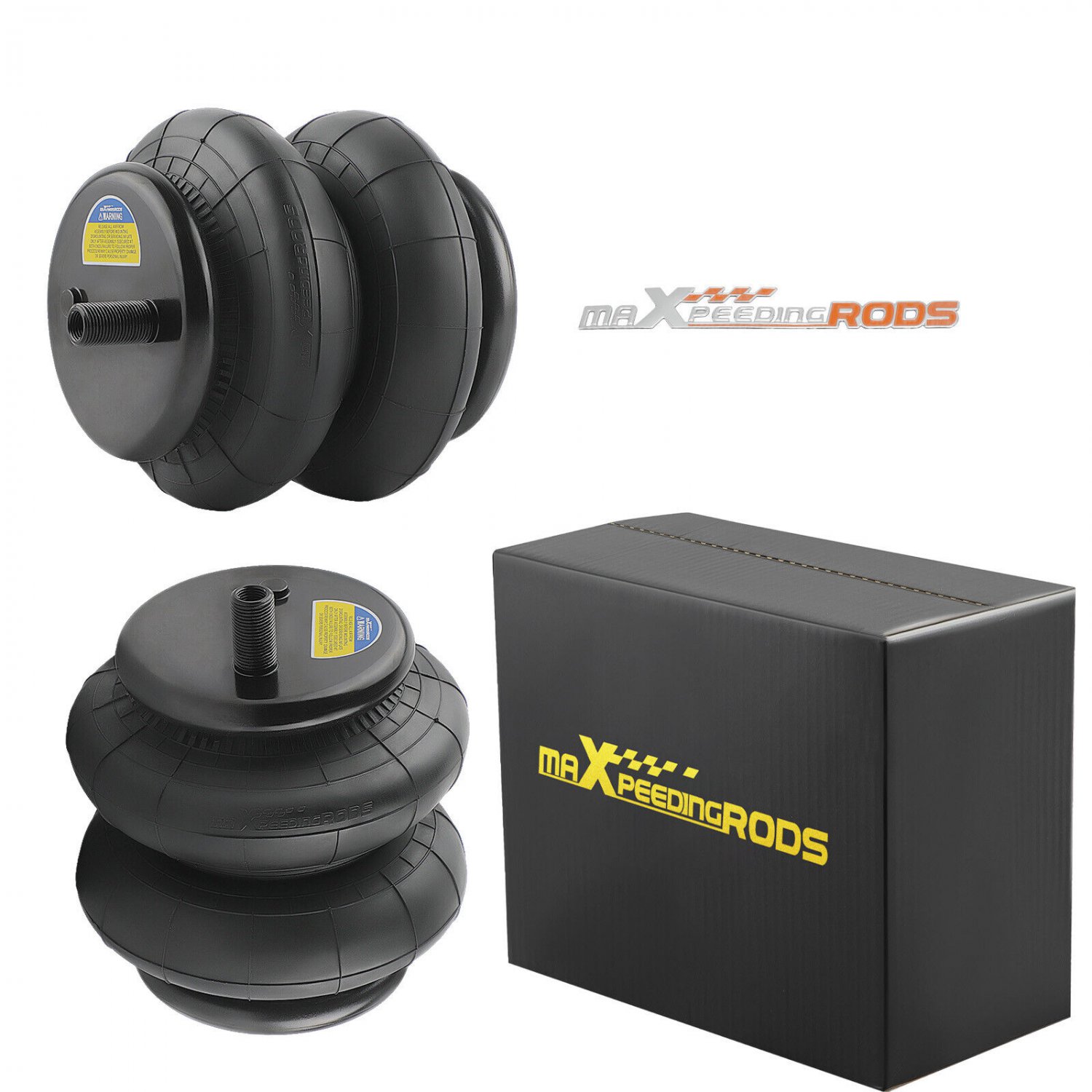 Pair Air Spring Suspension Bags replacement for Firestone 6401 for FORD F250 350