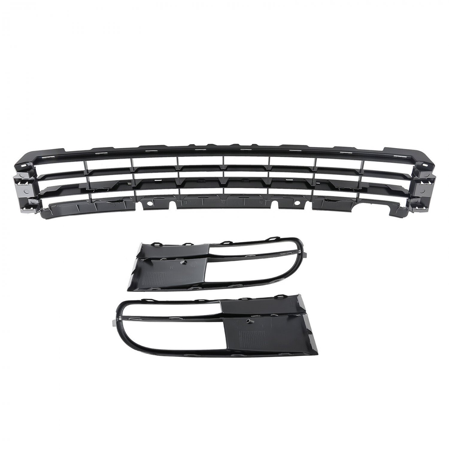 Front Bumper Grille w/ Fog Light Grille For Beetle 2012-2016 5C5853671 5C5853677