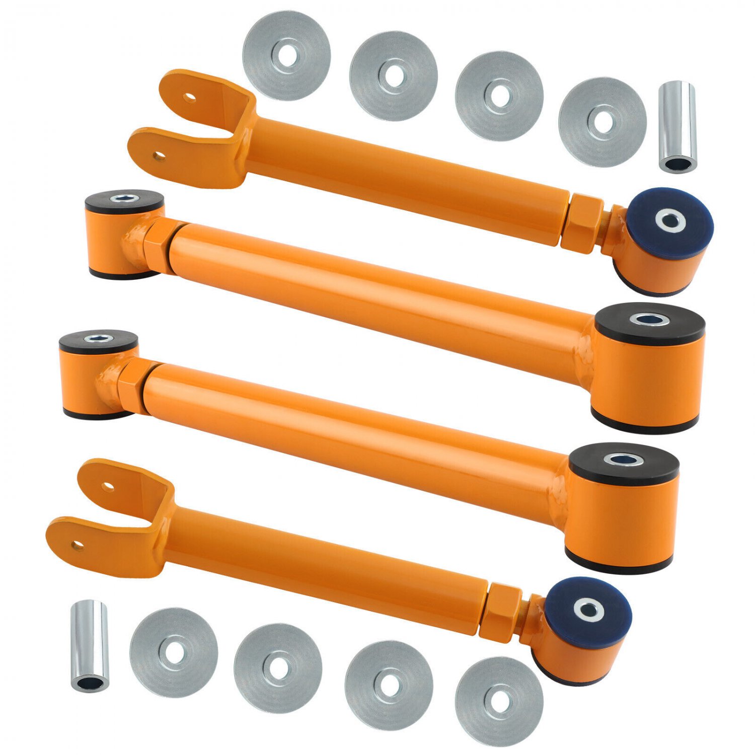 Front Upper & Rear Lower Control Arms Kit for Jeep Grand Cherokee WJ 1999-2004