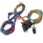 Universal Extra Long Wires 21 Circuit Wiring Harness Flasher For Chevy Ford Jeep