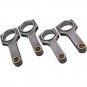 4x Conrods For Honda Civic CRX D16 D Series H-beam Forged Connecting Rods 137mm