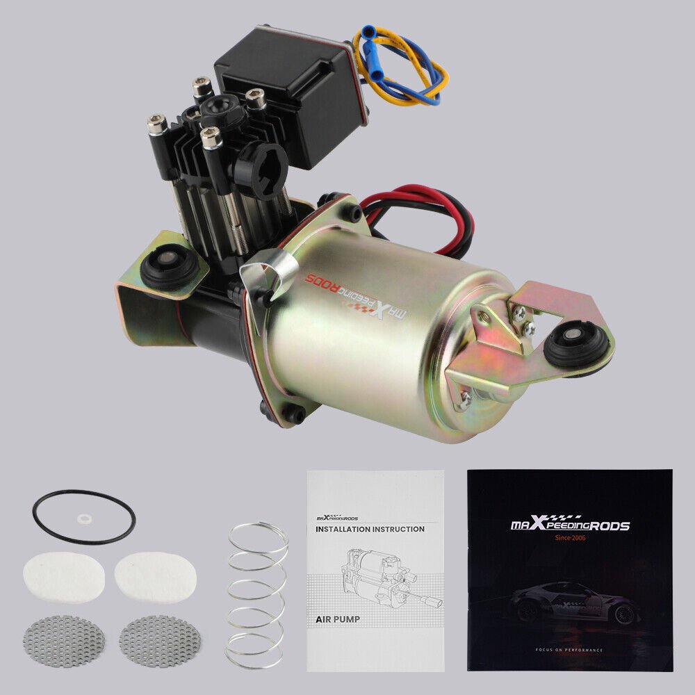 Air Suspension Compressor Pump New for Chevy Tahoe Cadillac Escalade