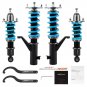 24 Click Damper Adjustable Coilovers Lowering Kit For Honda Civic 2001-2005 EM2