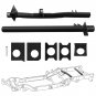 Rear Tank Support + Rear Shock Mount Crossmember For Chevy Silverado GMC black