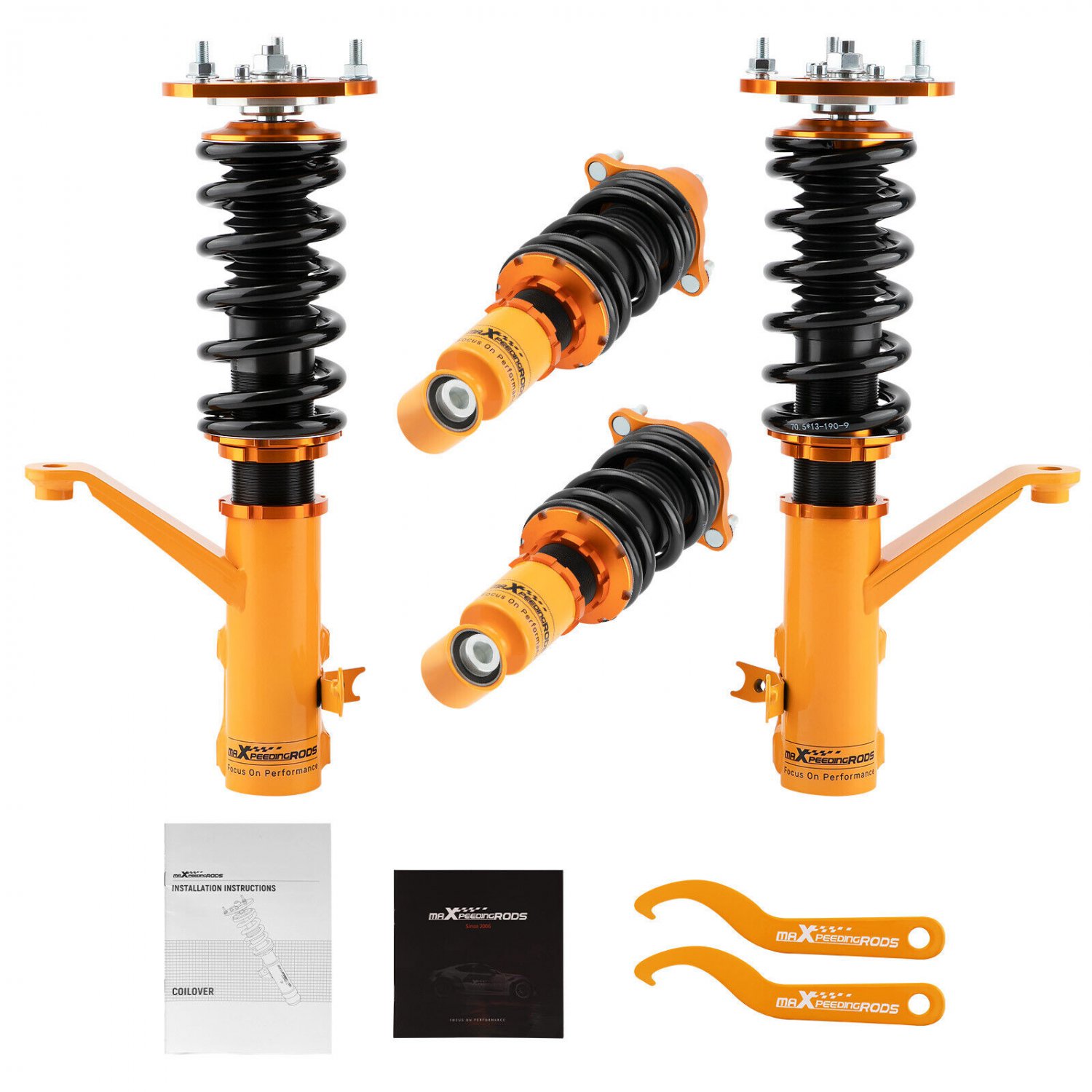 Full Coilovers Lowering Kit for Honda Element EX 2003-11 Shocks Absorber Struts