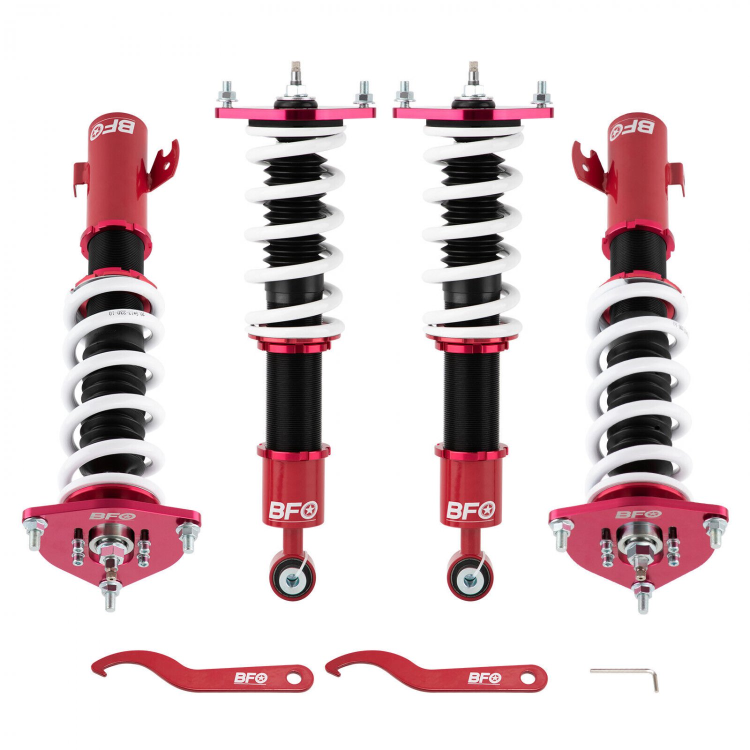 24 Levels Adjustable Coilovers Lowering Kit For Subaru Forester 2009-2013