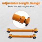 Upgraded Adjustable Front Upper & Lower Control Arms 0-6" for Dodge Ram 94-2009