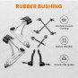 8x Front Lower Control Arms Inner Outer Tierods Sway Bar for Ford Fusion 13- 17