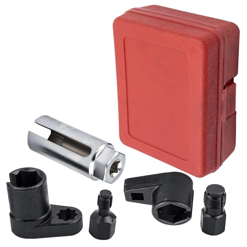 Oxygen Sensor Socket O2 Thread Chaser Remover Offset Wrench Tool M12/M18