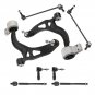 8x Front Lower Control Arms & Ball Joints Tie Rods Sway For Ford Explorer 11-19