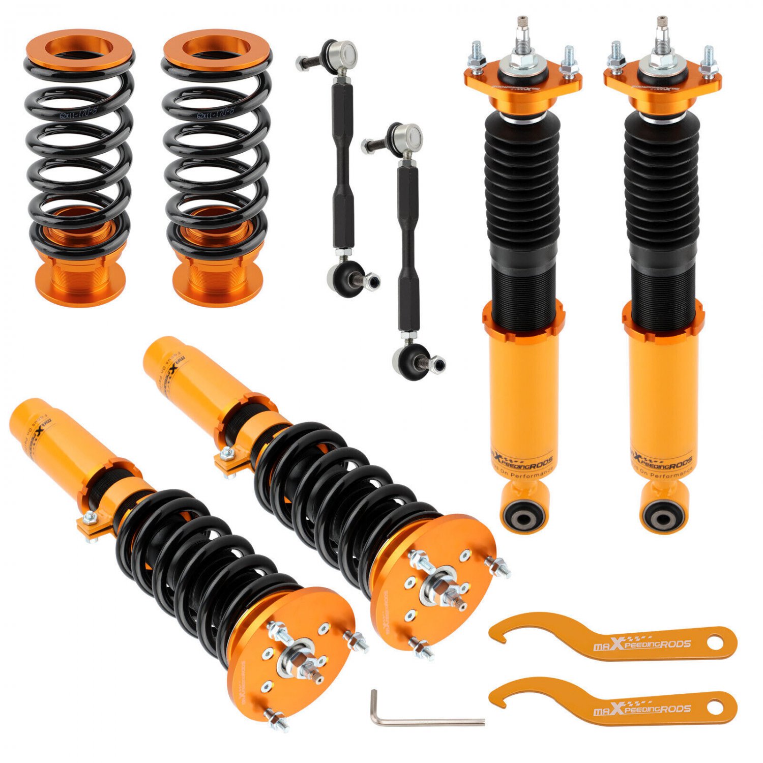 MaXpeedingrods Coilovers 24 Way Damper Struts for BMW Z4 (E85/E86) 2003-2008