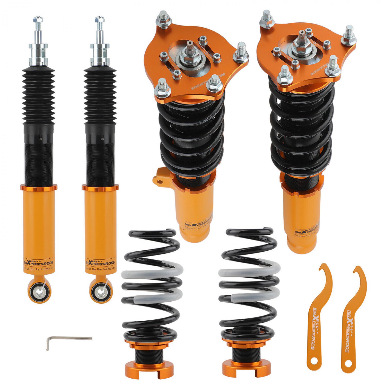24 Way Damper Coilover Shocks Struts For Honda Civic Sport Hatchback 16-21 52mm