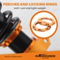 24 Way Damper Coilover Shocks Struts For Honda Civic Sport Hatchback 16-21 52mm