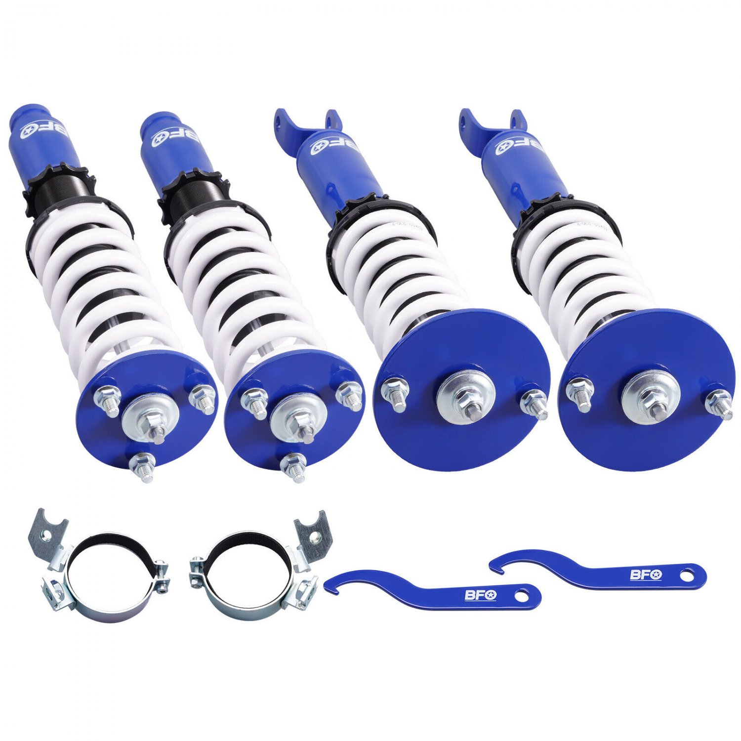BFO Front+Rear Coilovers Lowering Suspension Kit for Honda Accord 1990-97