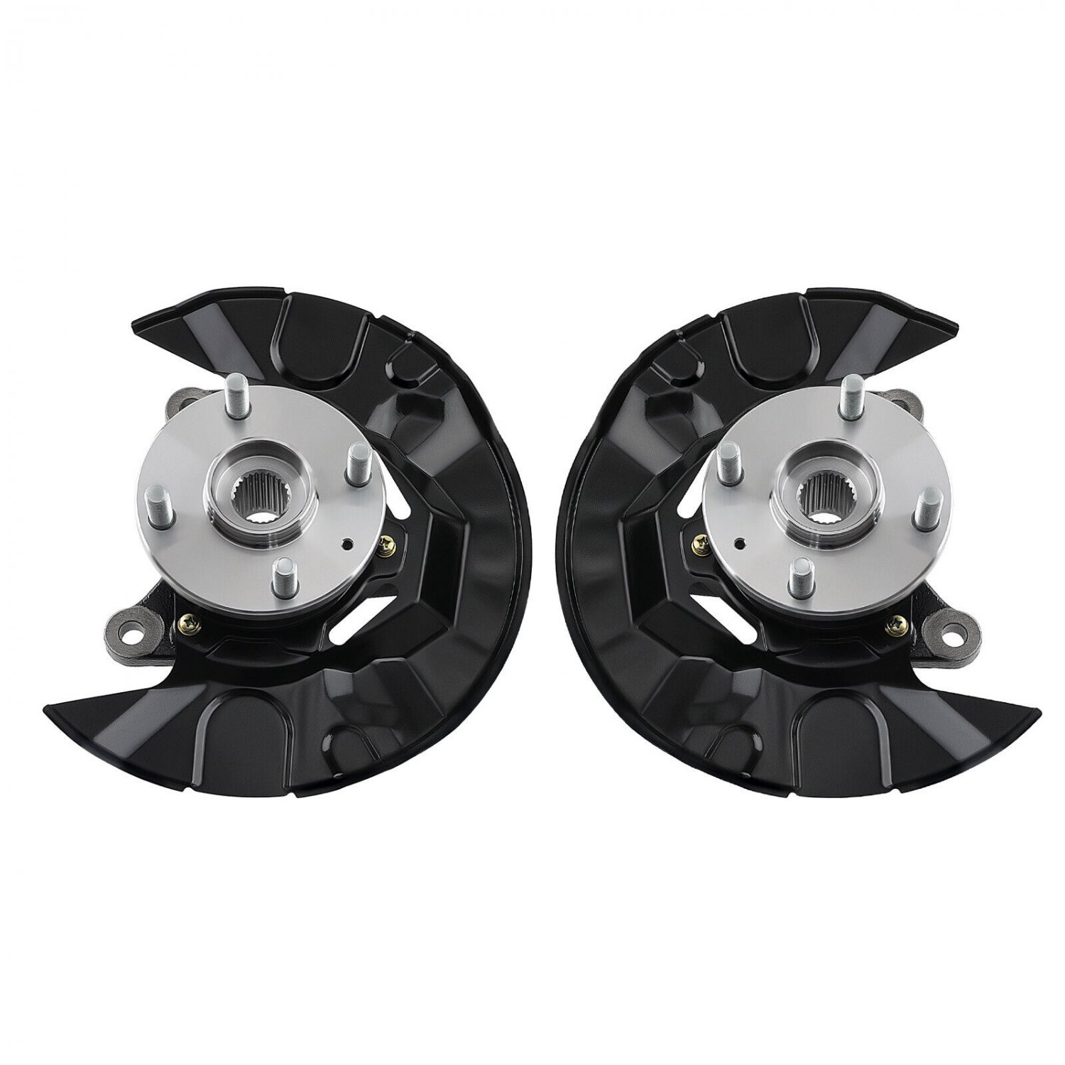 2xFront Steering Knuckle & Wheel Hub Bearing for Toyota Matrix FWD 2003-2008