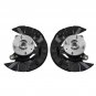 2xFront Steering Knuckle & Wheel Hub Bearing for Toyota Matrix FWD 2003-2008