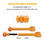 2x Heavy Duty Adjustable Front Upper Control Arm for Jeep Cherokee XJ 1984-2001