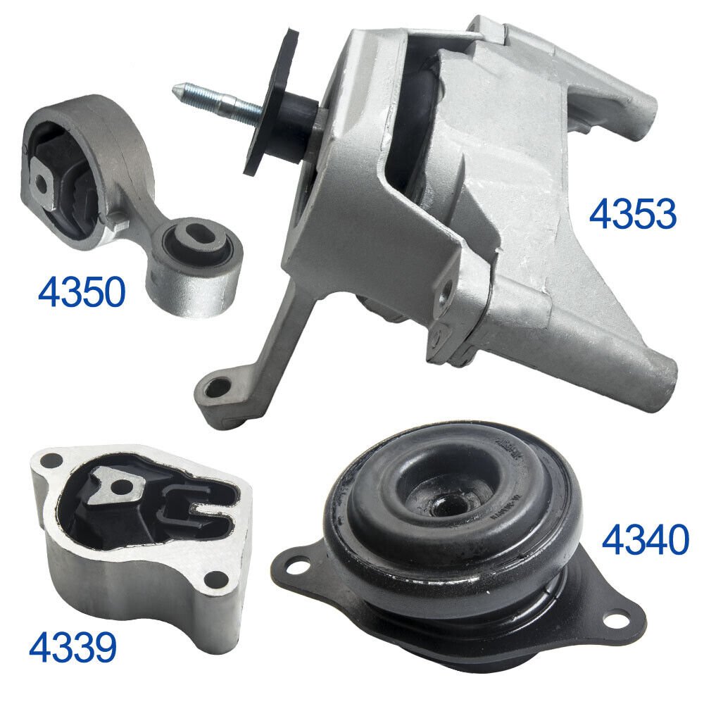 Engine Motor & Trans Mount 4 pcs Kit for Nissan Altima 2007 2008-2016 2.5L Auto