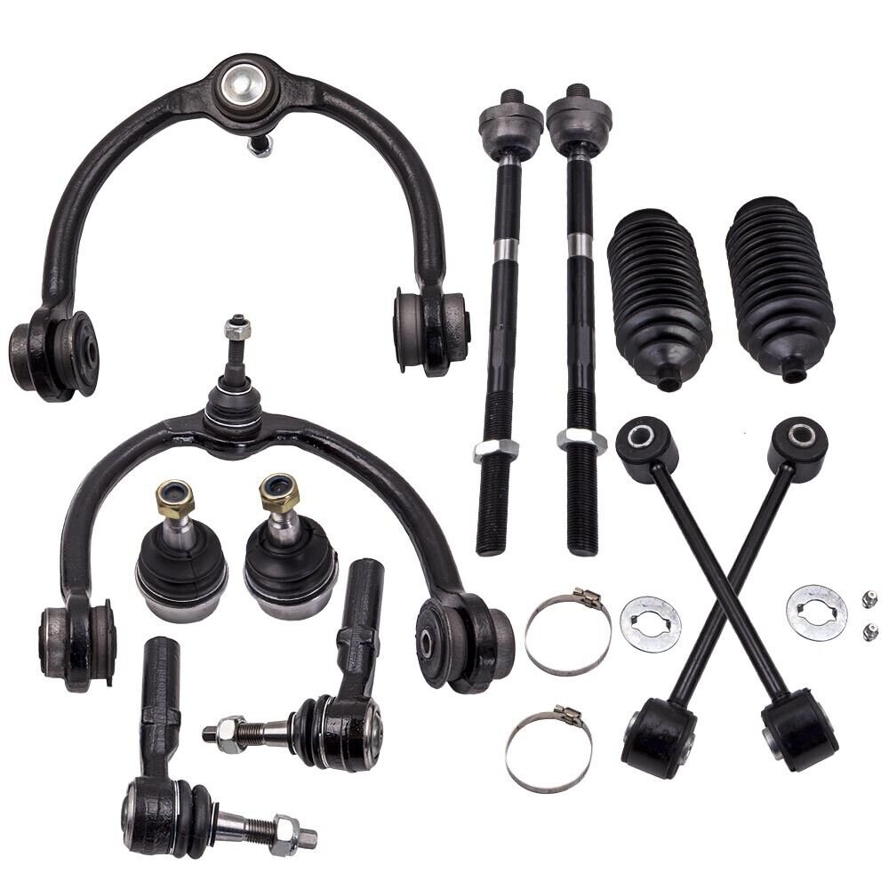Front Upper Control Arm + Stabilizer / Sway Bar End Link for Jeep Commander 2010