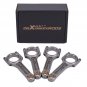 4pcs I-Beam Connecting Rods Conrod for Honda Civic CRX D16 ZC SOHC VTEC D 5.394"