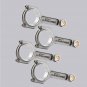 4pcs I-Beam Connecting Rods Conrod for Honda Civic CRX D16 ZC SOHC VTEC D 5.394"