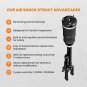 Front Air Suspension Shock Absorber ADS For Mercedes W164 GL ML 350 1643204313