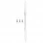 Front Bumper Trim Chrome Molding for Nissan Rogue 2017-20 620726FL0A 62072-6FL0A