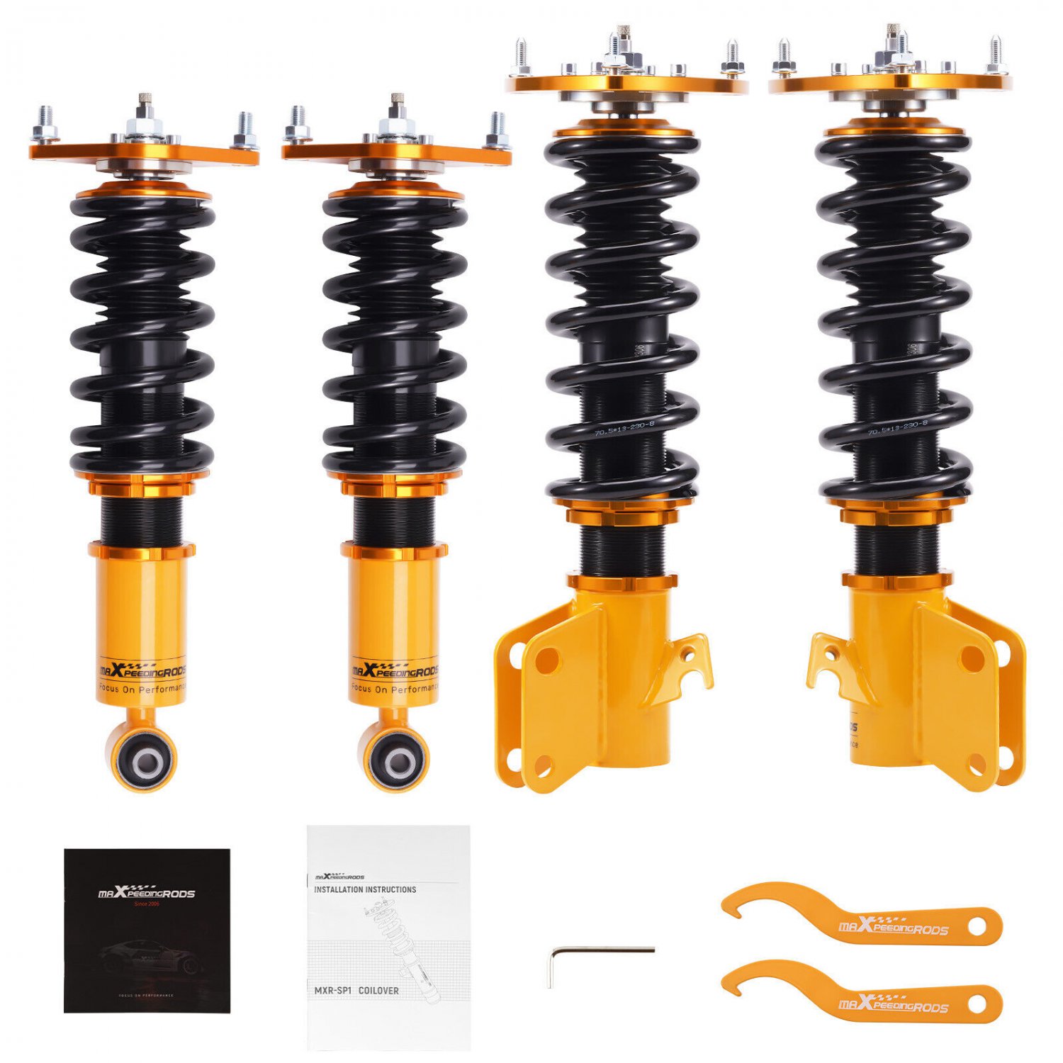 MaXpeedingrods 24 Way Damper Adjustable Coilovers Kit for Subaru Impreza 2008-14