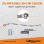 Adjustable Track Bar w/Bracket 4-6.5'' For Jeep Cherokee XJ 1984-2001 2WD 4WD
