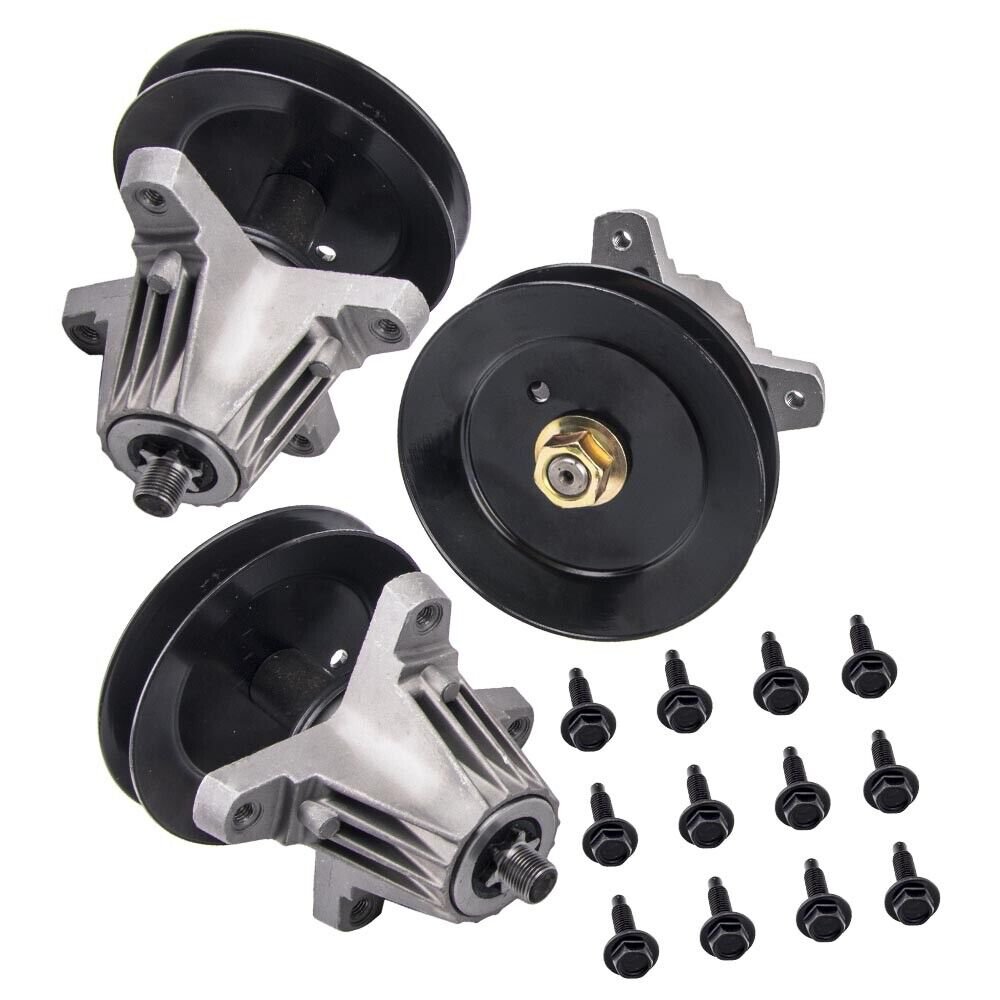 3 PK Spindle Assembly With Pulley For MTD Cub Cadet 618-06978 918-06978