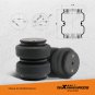 Rear Air Helper 5000 Spring Bag Leveling Kit For GMC Sierra Silverado 2500 3500