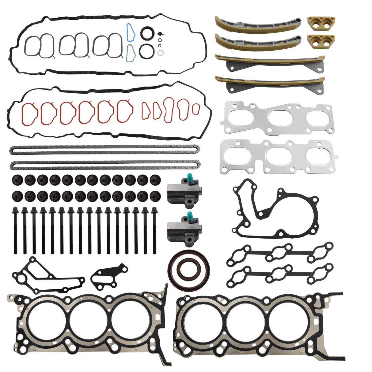Timing Chain Kit For Genesis G70 G80 3.3L 24820-3CGA3 24810-3CGA2 2017-2021