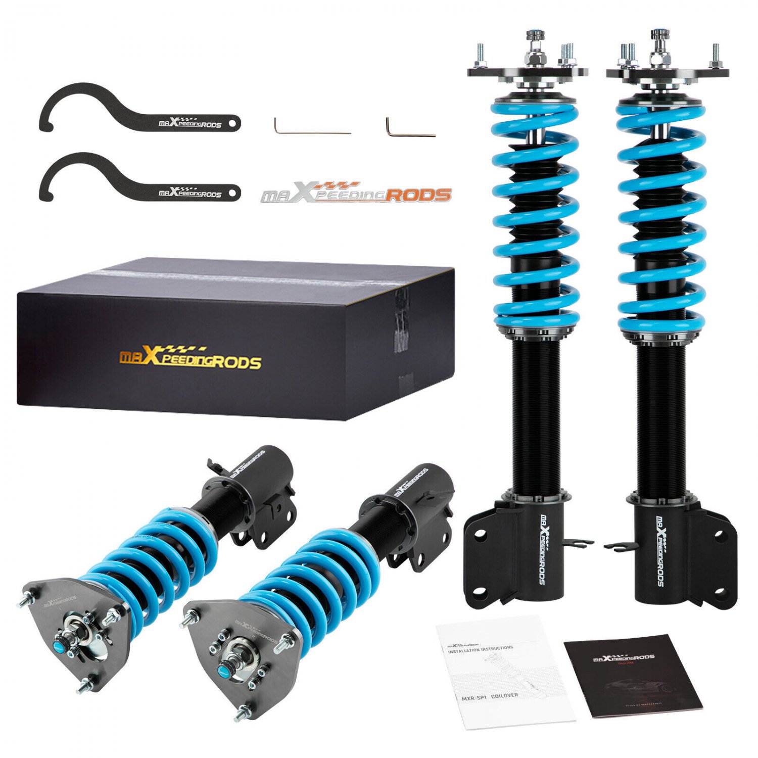 MaXpeedingrods T6 Coilovers Strut For SUBARU Impreza WRX 02-07 Forester SG 03-08