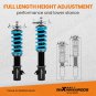 MaXpeedingrods T6 Coilovers Strut For SUBARU Impreza WRX 02-07 Forester SG 03-08