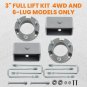 3" Front & Rear Leveling Lift Kit For Toyota Tacoma 2005-2023 4wd 6-lug