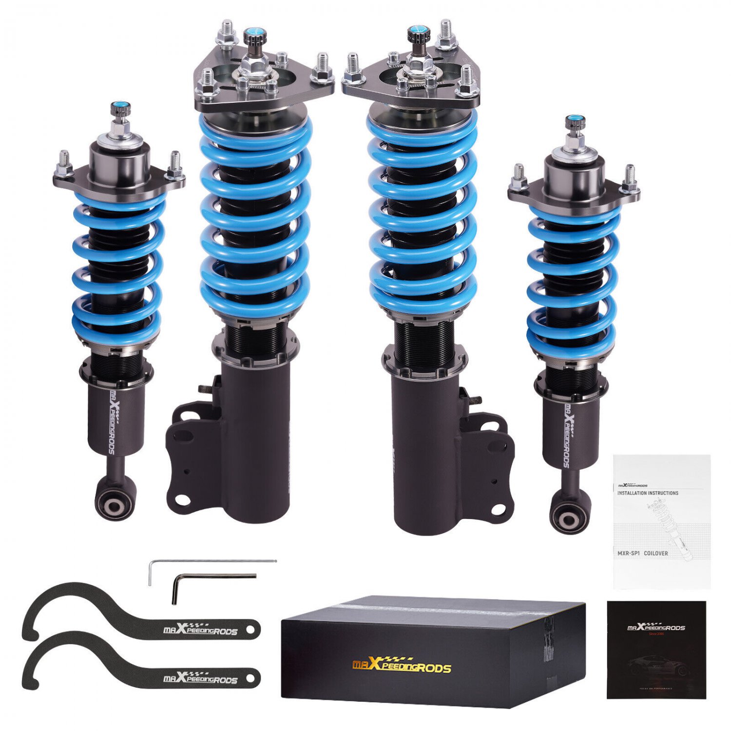 MaXpeedingrods T6 Coilovers Adjustable Damper For Mitsubishi Lancer 2008-2016