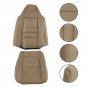 Front Driver & Passenger Side Seat Cover For Ford F250 F350 Super Duty Lariat