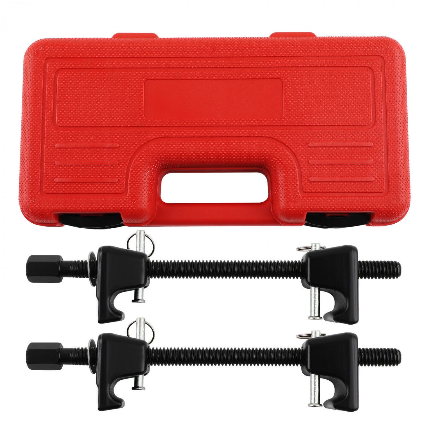 2pcs Coil Spring Compressor Fit MacPherson Struts Shock Absorber Car Garage Tool