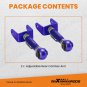 Aluminum Adjustable Rear Camber Arms Kit For Tesla Model 3 Model Y 2017-2023